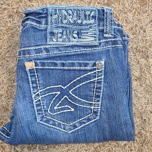 Hydraulic Jeans - Hydraulic Bailey Slim Boot Jeans 11/12 Short Hydraulic Jeans - Hydraulic Bailey Slim Boot Jeans 11/12 Short